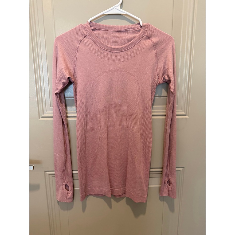 Lululemon Swiftly Tech Long Sleeve Pink Size 4